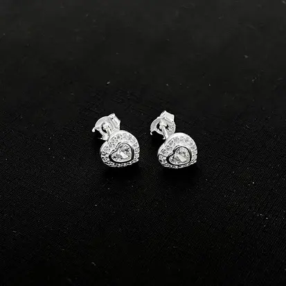 BRINCO CORAÇÃO SWAROVSKI 8MM